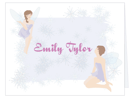 Fairy Dust  Thank You Note Card